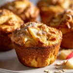 Apple Cinnamon Oat Swirl Muffins