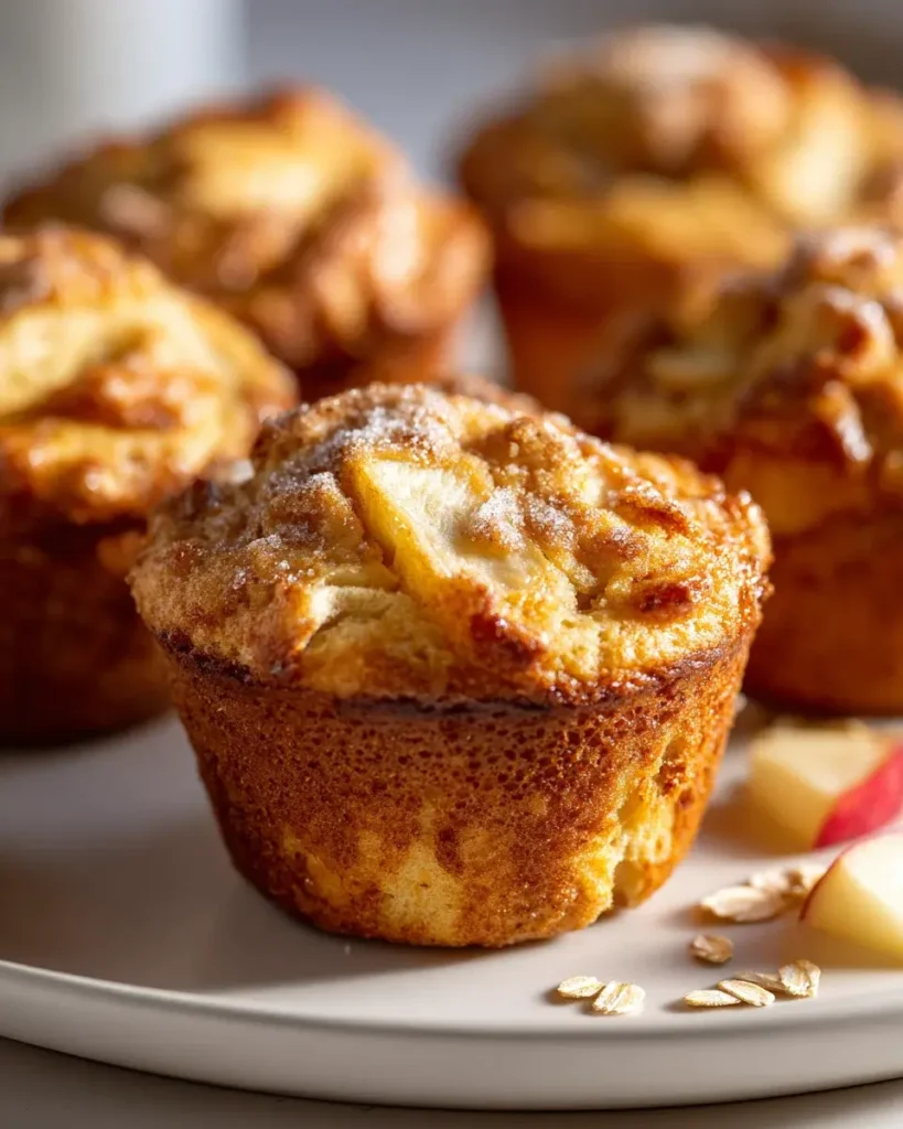 Saftige Apfel-Zimt Haferstrudel Muffins – unwiderstehlich! – Snackerra