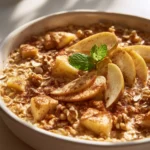 Apple Pie Oatmeal Breakfast Bake