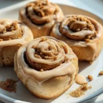 Biscoff Cookie Butter Zimtschnecken