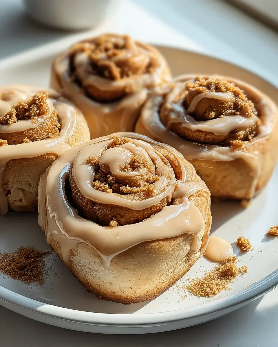 Biscoff Cookie Butter Zimtschnecken