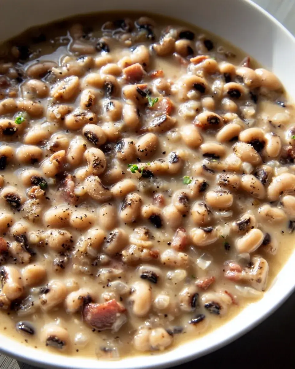 Black Eyed Peas Recipe Beef Bacon Soul Food