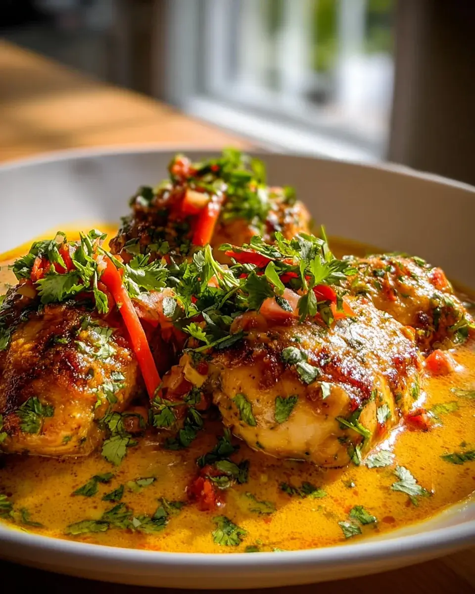 Brazilian Coconut Chicken Rezept