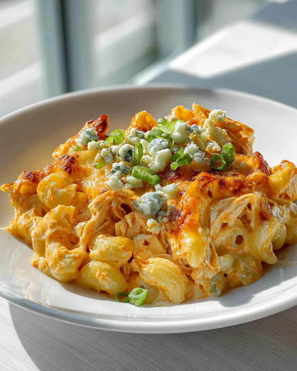 Buffalo Chicken Mac And Cheese