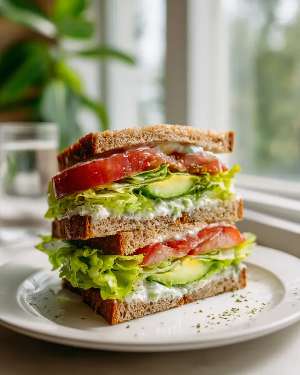 Caesar Sandwich Avocado Tomaten