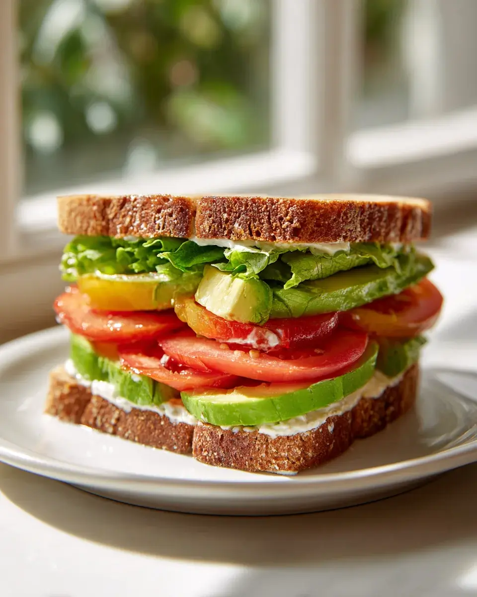 Caesar Sandwich Avocado Tomaten