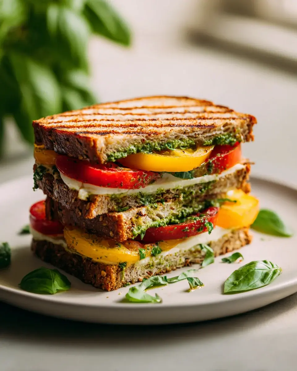 Caprese Pesto Club Sandwich