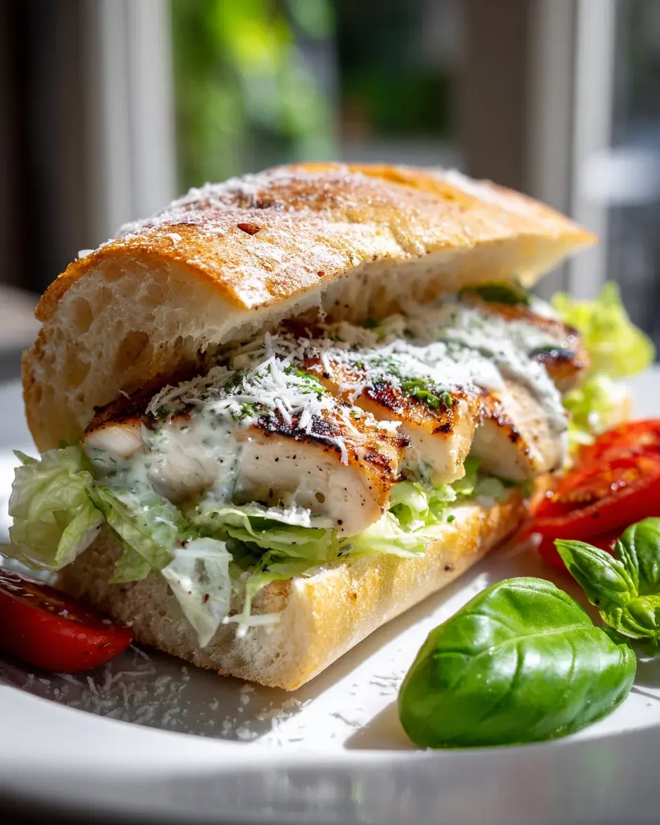 Chicken Caesar Sandwich