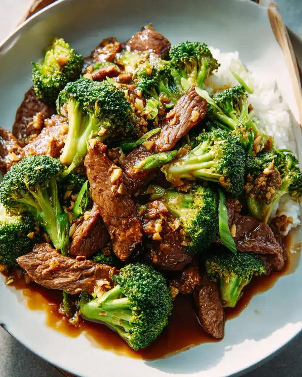 Chinese Beef And Broccoli