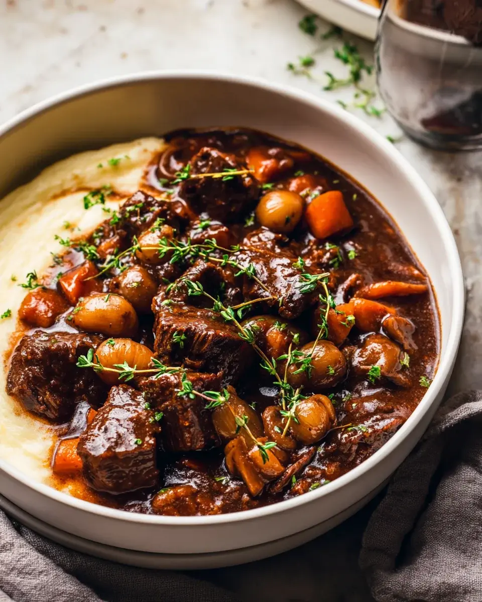 Classic Beef Bourguignon