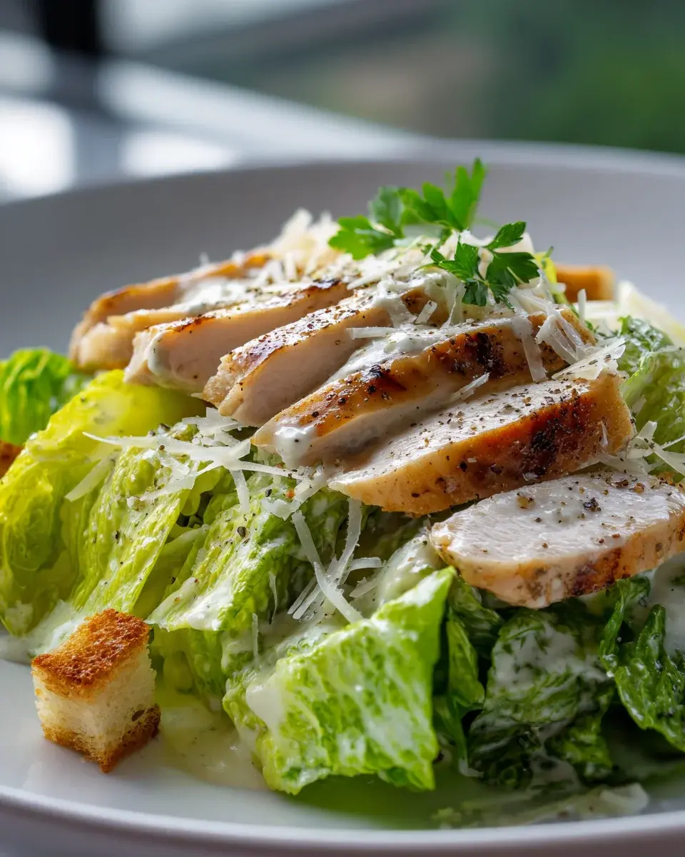 Classic Chicken Caesar Salad