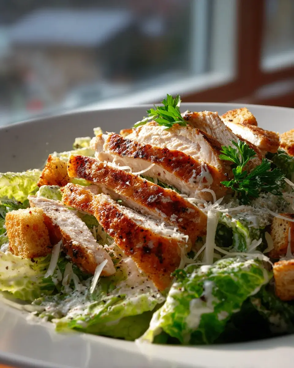 Classic Chicken Caesar Salad