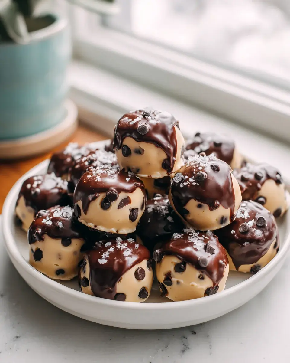 Cookie Dough Frozen Yogurt Bites Zutaten