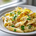 Creamy Lemon Feta Pasta Rezept 2