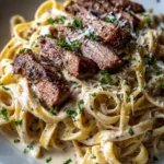 Creamy Steak Pasta