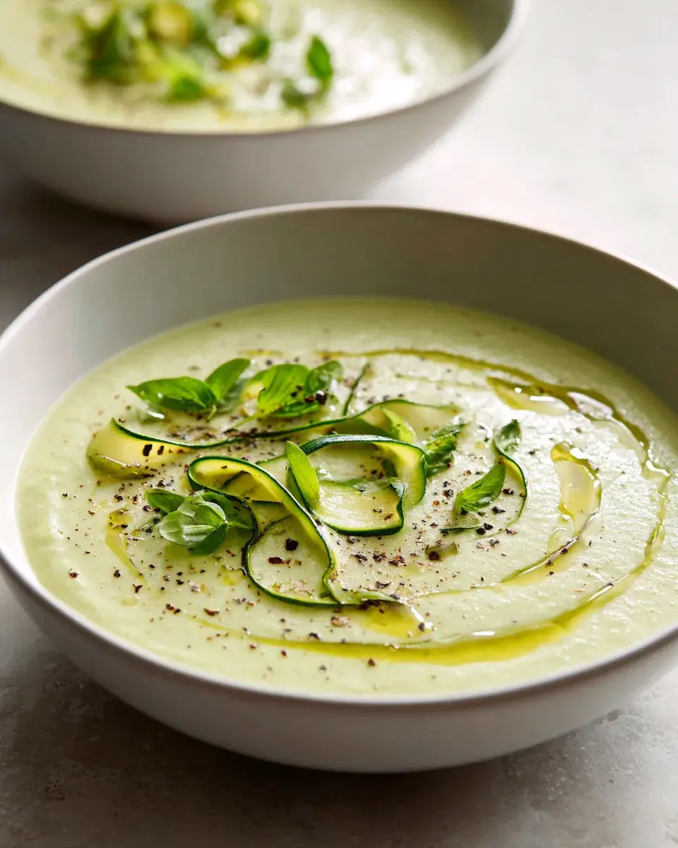 Creamy Zucchini Soup