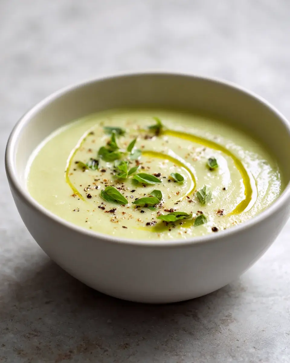 Creamy Zucchini Soup