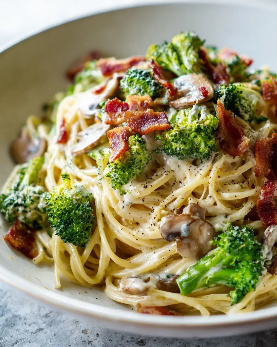 Cremige Pasta Mit Brokkoli