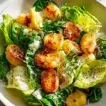 Crispy Gnocchi Caesar Salad