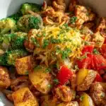 Crispy Potato And Chicken Bowl
