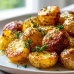 Crispy Sheet Pan Honey Mustard Baby Potatoes