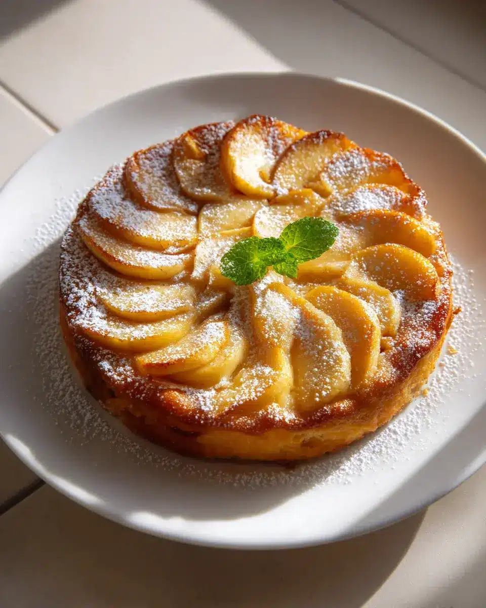 Crustless Apple Pie Crum extractble Bake