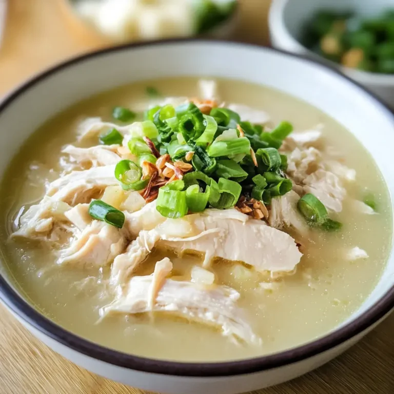 Herzhafte Dakgomtang: Köstliches koreanisches Hühnersüppchen