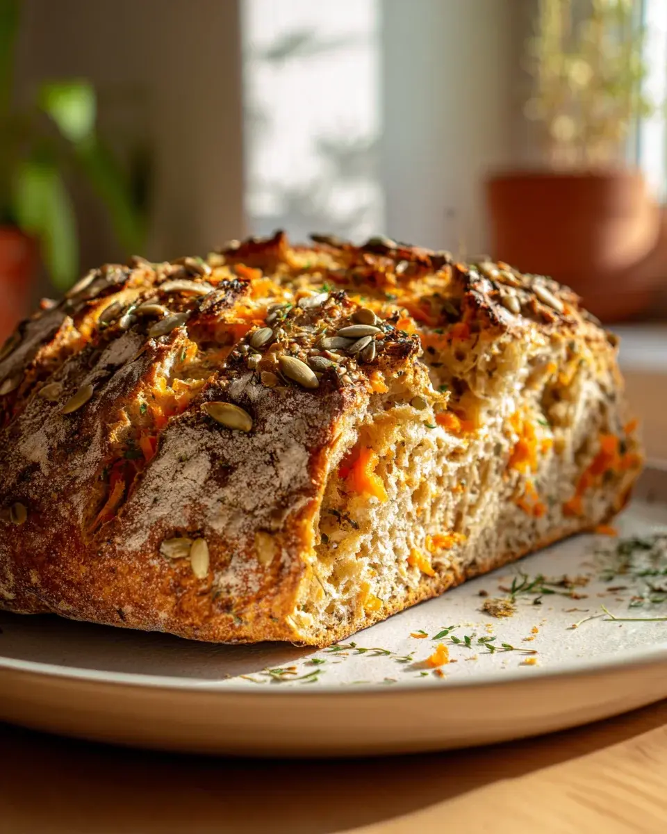 Dinkel Joghurt Brot Mit Moehren Ruebli Brot
