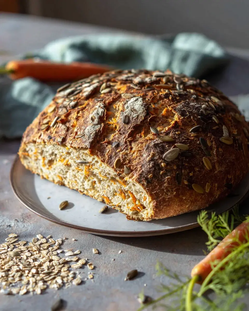 Dinkel Joghurt Brot Mit Moehren Ruebli Brot