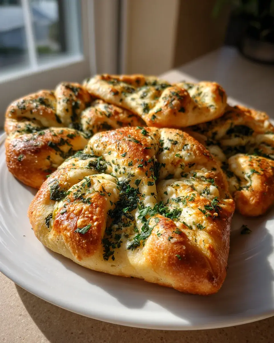 Easy Spinach Cottage Cheese Flagels