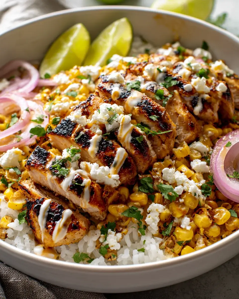 Easy Street Corn Chicken Rice Bowl