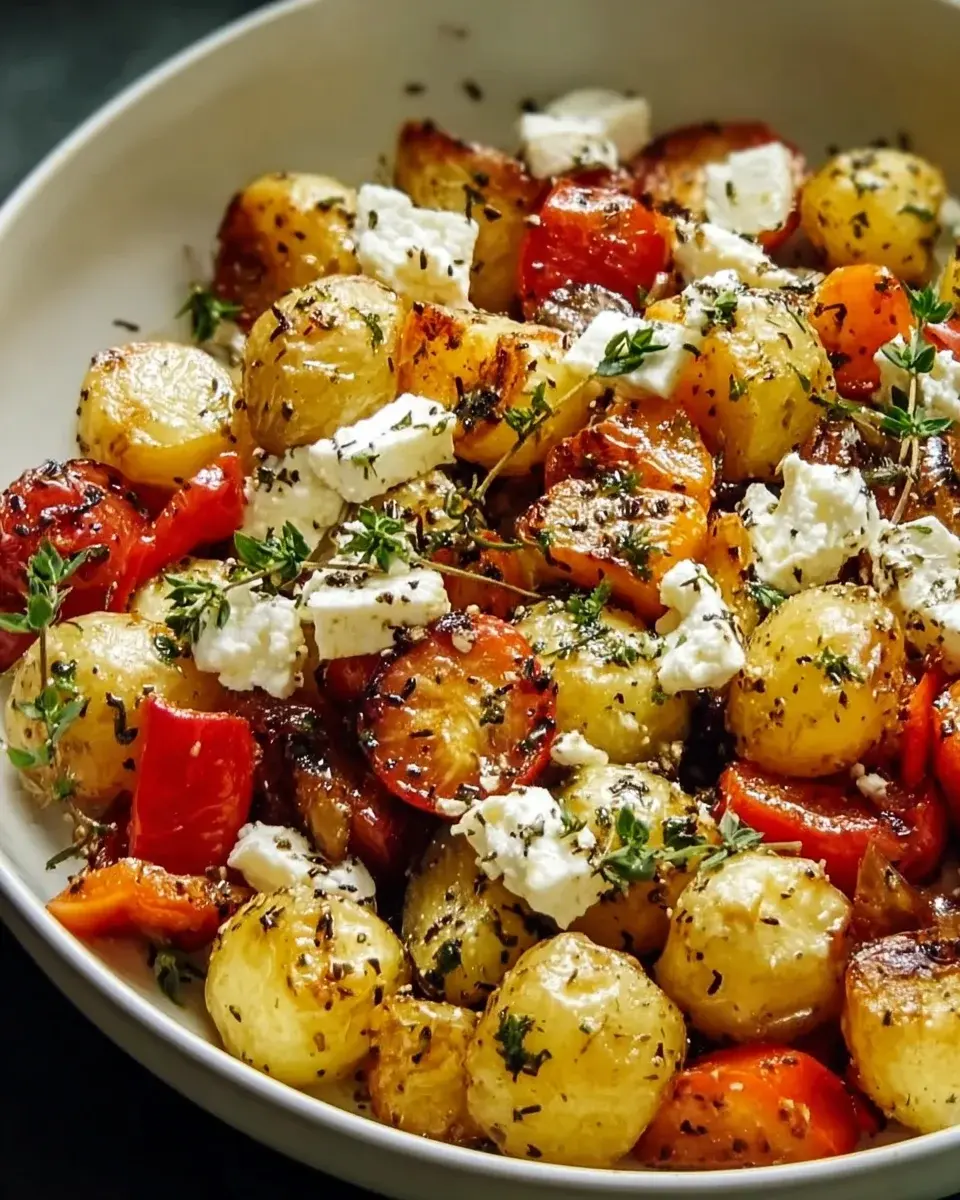 Feta Kartoffeln Ofengemyse