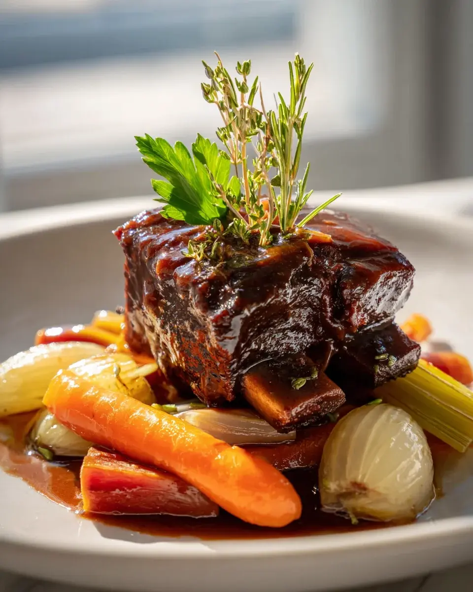 Französisch Geschmorte Rippchen