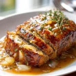 Franzysischer Zwiebelhackbraten