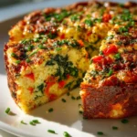 Fryhstycks Gemyse Kuchen Mit Ei Und Kryutern