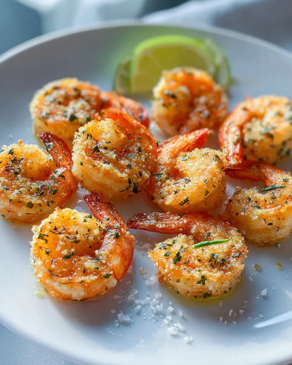 Garnelen Heißluftfritteuse