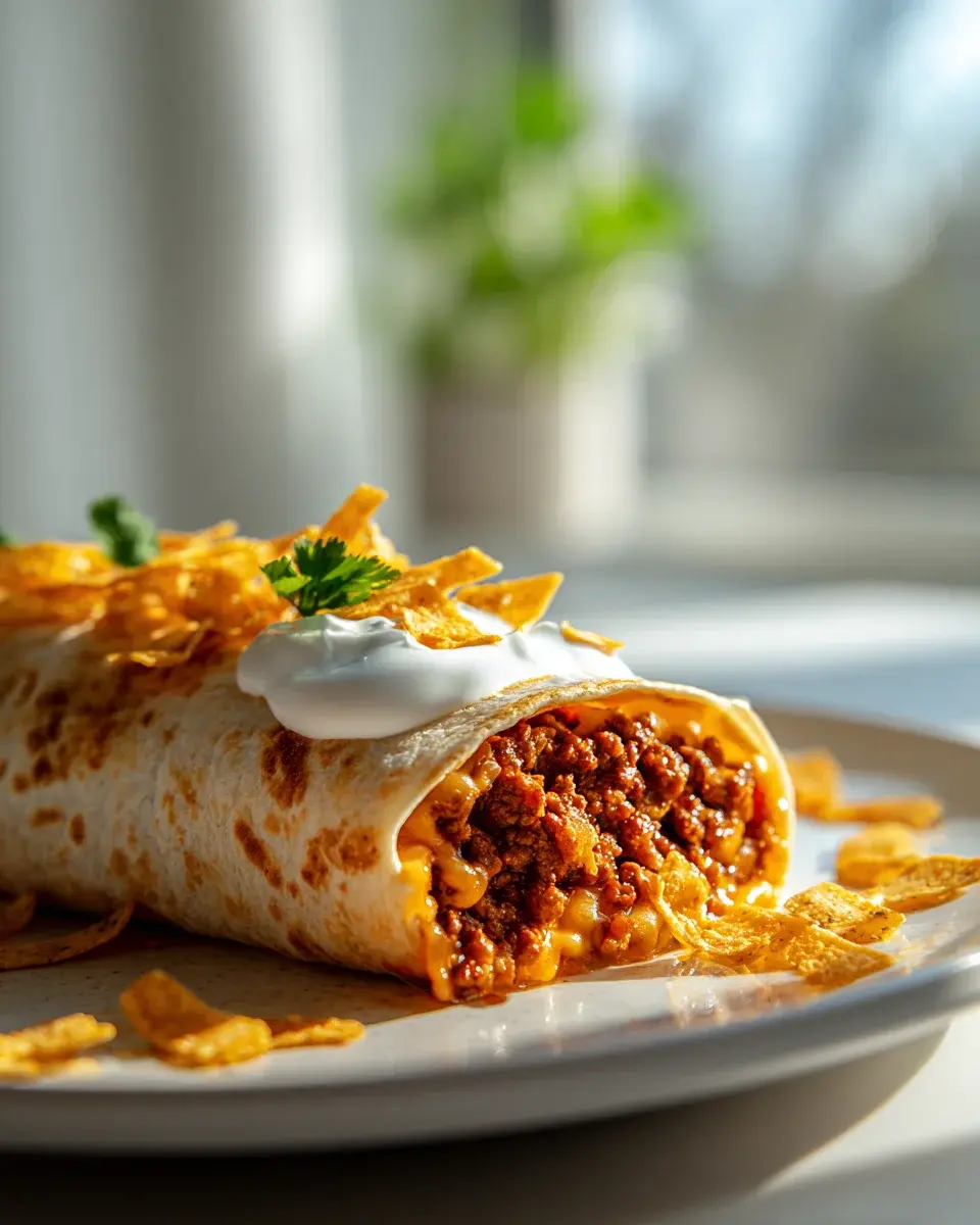 Gegrillter Käse Burrito