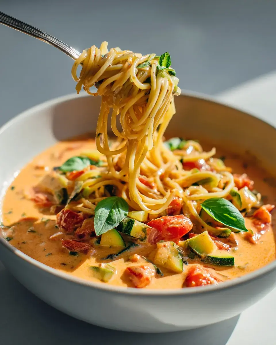 Gemuesesosse Nudelsosse