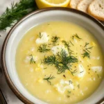 Griechische Eier Zitronen Suppe