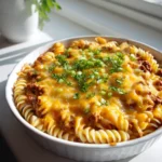 Ground Beef Cheeseburger Mac Bake
