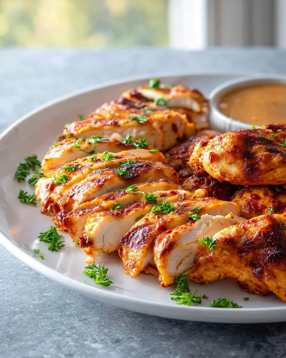 Haehnchenbrust Heissluftfritteuse