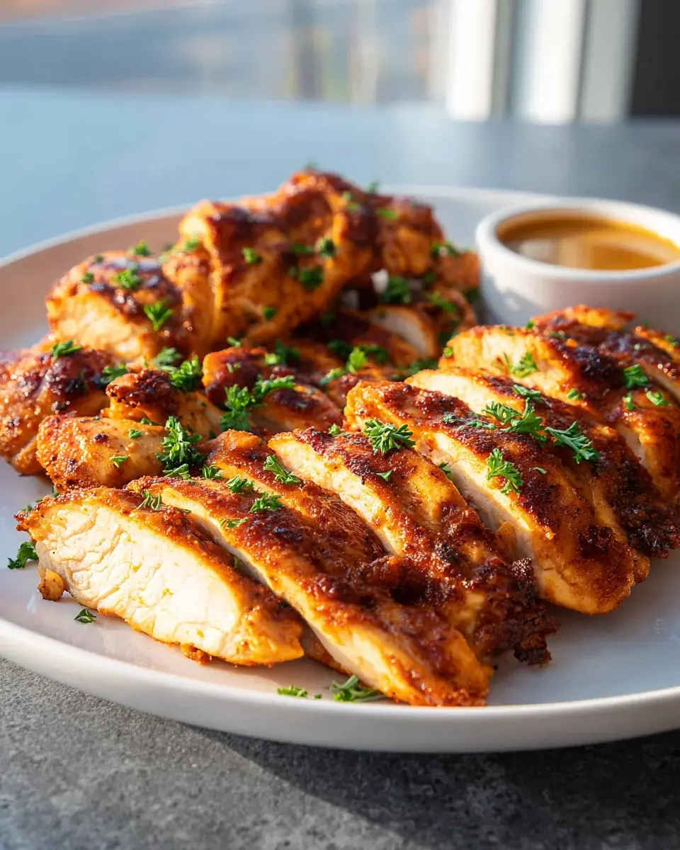 Haehnchenbrust Heissluftfritteuse