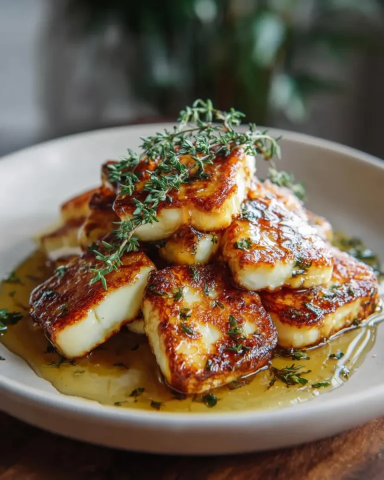 Halloumi mit Honig und Thymian – Einfaches Rezept für Genuss