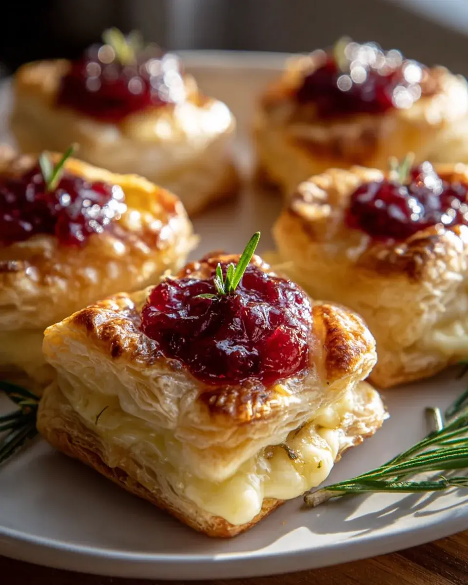 Herzhafte Camembert Häppchen