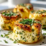 Herzhafte Kryuterquarkkychlein