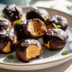 High Protein Peanut Butter Yogurt Bites