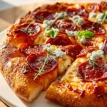 Hot Honey Beef Pepperoni Pizza