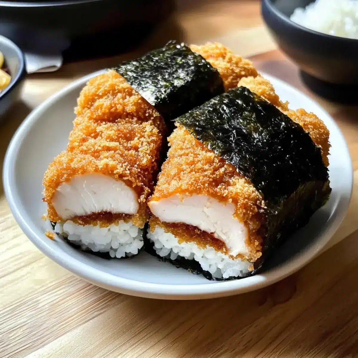 Hyhnchen Katsu Musubi