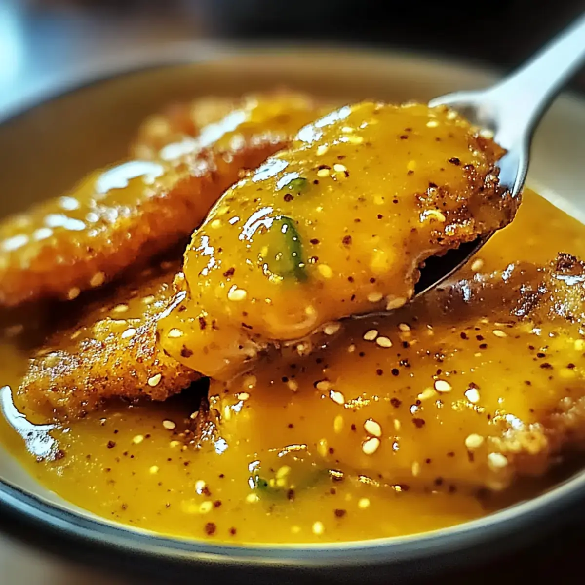 Jalapeño Honig Senf Sosse