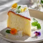 Japanischer Wolkenkuchen